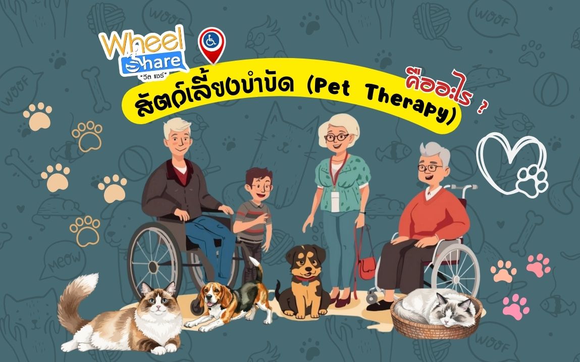 สัตว์เลี้ยงบำบัด (Pet Therapy)